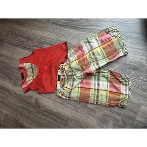 Burberry Toddler Summer Outfit Set - Top & Pants